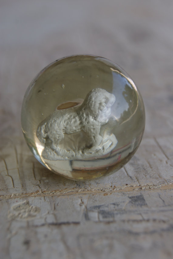 Sulphide Shooter Marble With Lamb